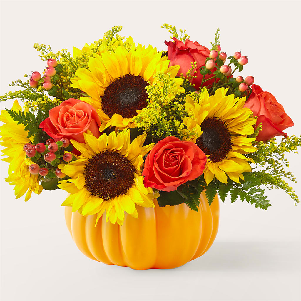 Pick of the Patch Pumpkin Bouquet – XOXO FLORALS & WINE, Newark OH
