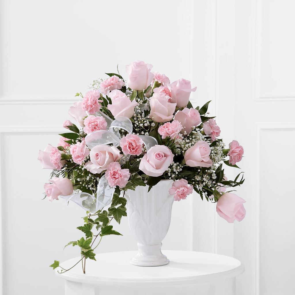 Deepest Sympathy Arrangement – XOXO FLORALS & WINE, Newark OH
