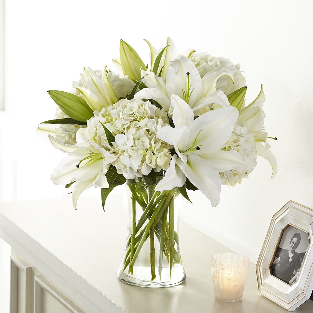 Compassionate Lily Bouquet – XOXO FLORALS & WINE, Newark OH
