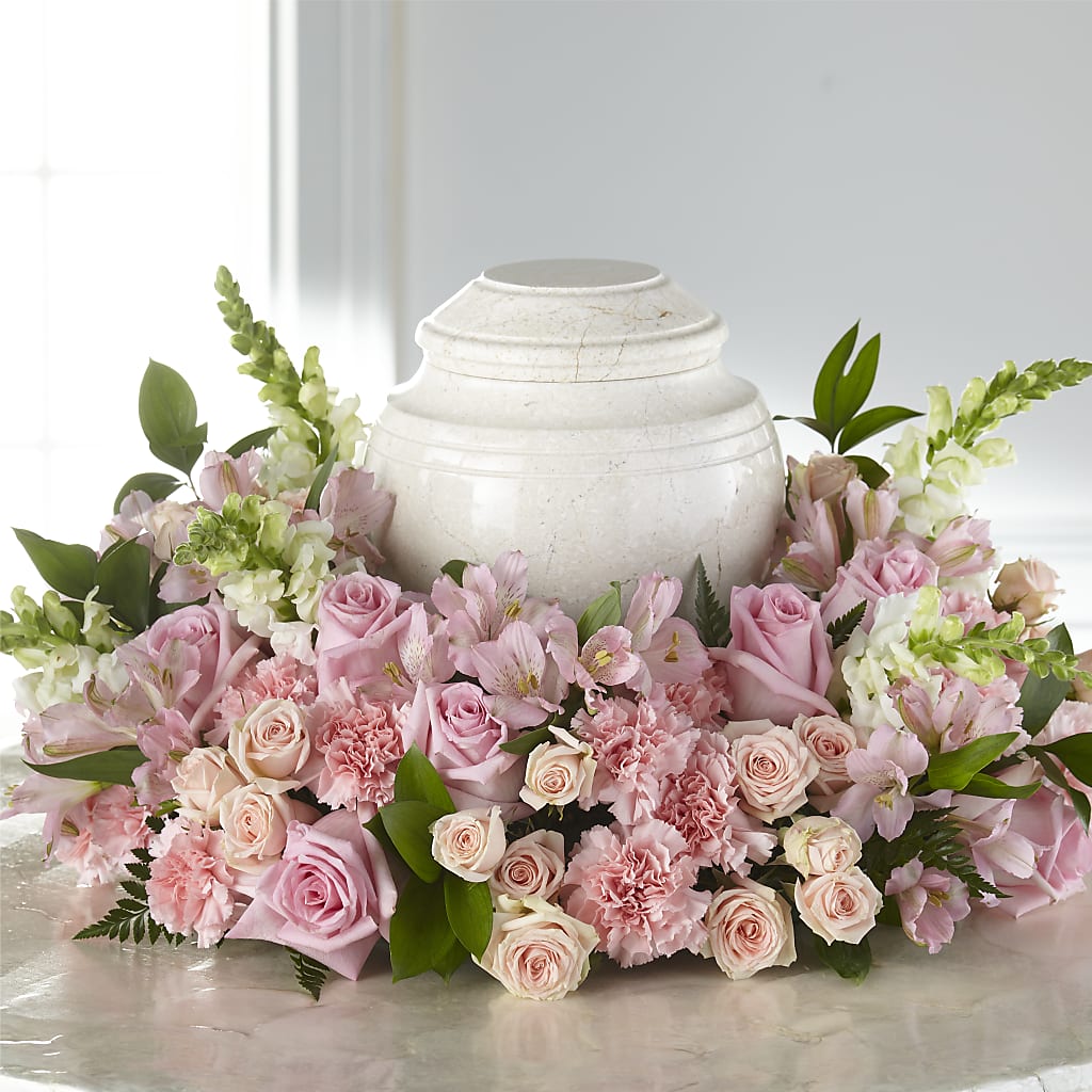 Blooms of Hope Cremation Adornment – XOXO FLORALS & WINE, Newark OH