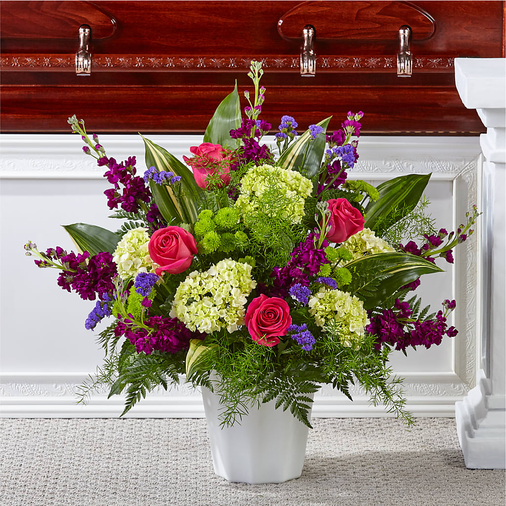 Beautiful Horizons Floor Basket – XOXO FLORALS & WINE, Newark OH