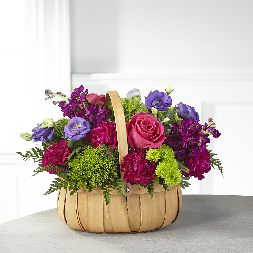 Serene Sanctuary Basket – XOXO FLORALS & WINE, Newark OH