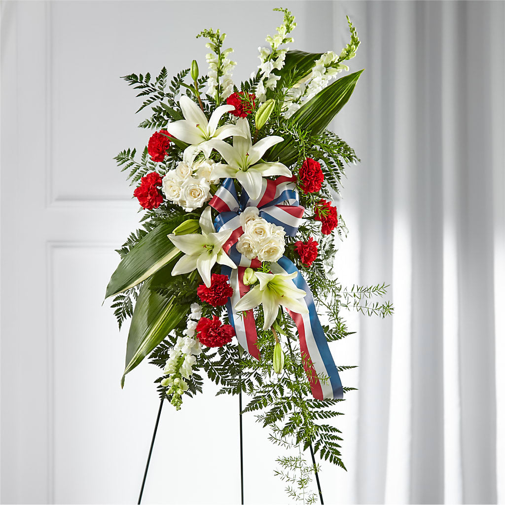 Stars of Life Standing Spray – XOXO FLORALS & WINE, Newark OH
