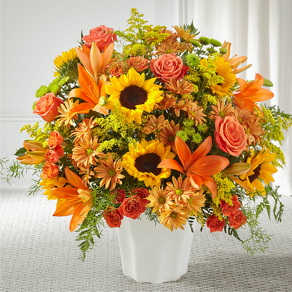 Harvest Thoughts Floor Basket – XOXO FLORALS & WINE, Newark OH