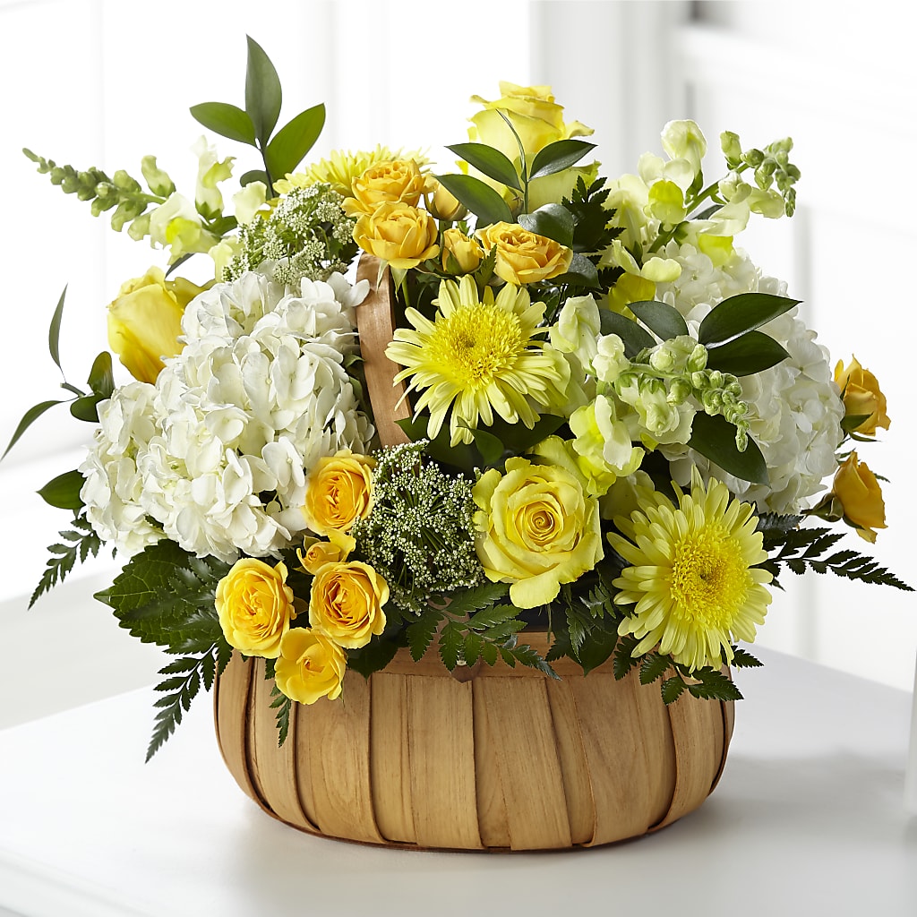 Rustic Remembrance Basket – XOXO FLORALS & WINE, Newark OH