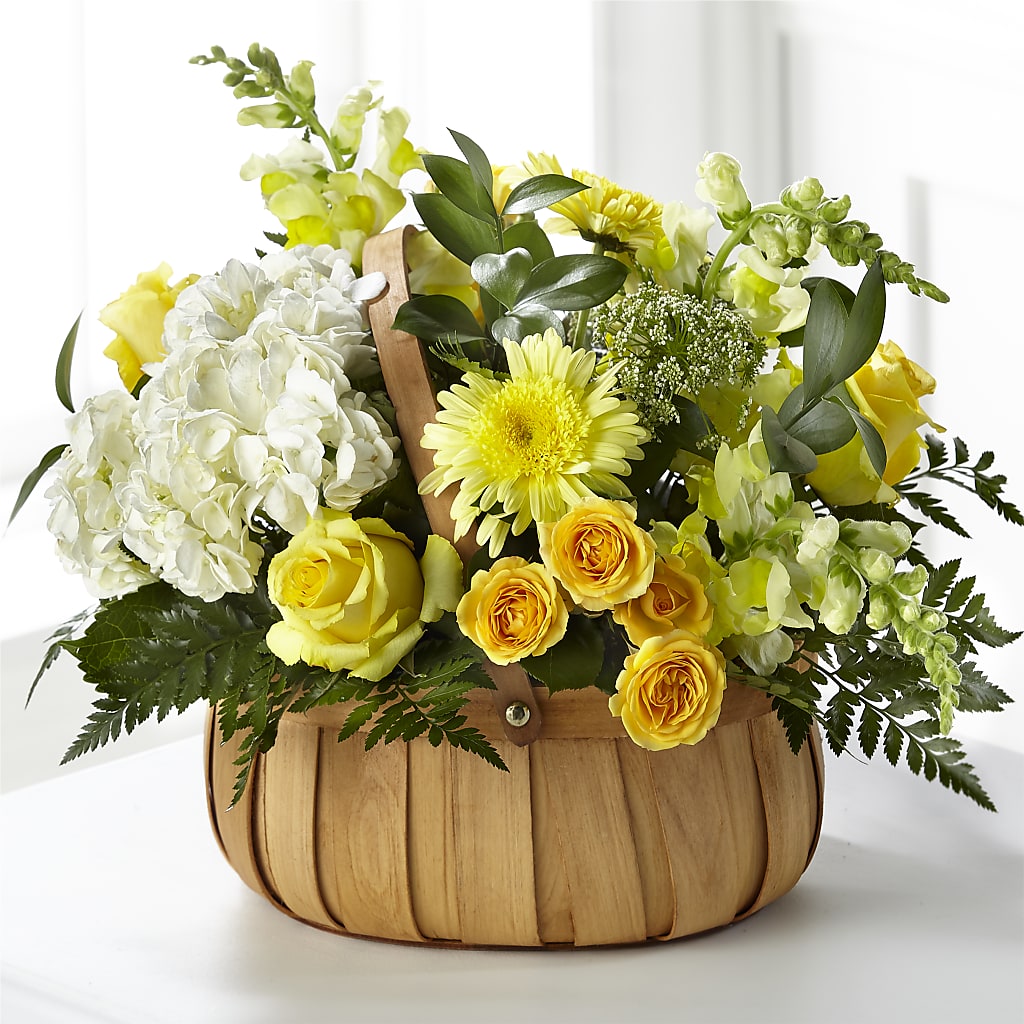 Rustic Remembrance Basket – XOXO FLORALS & WINE, Newark OH