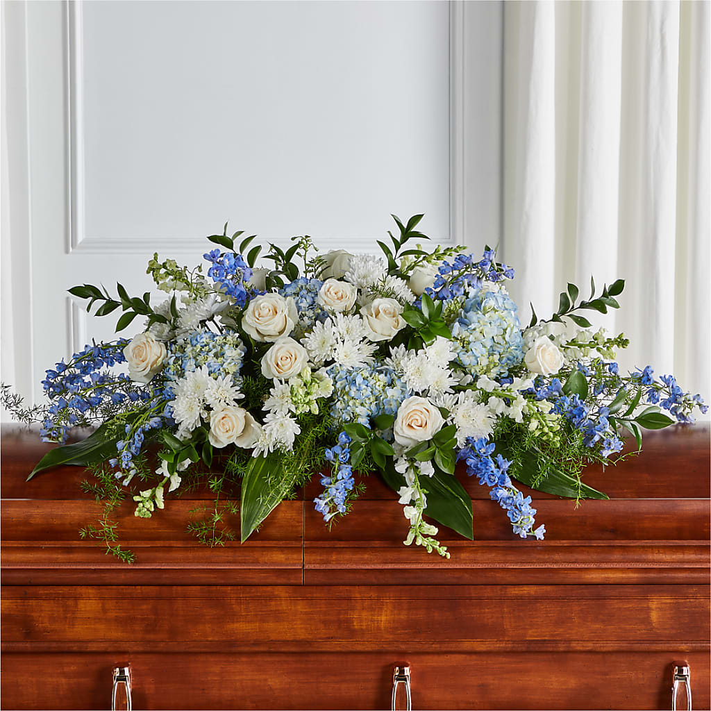 Timeless Essence Casket Spray – XOXO FLORALS & WINE, Newark OH