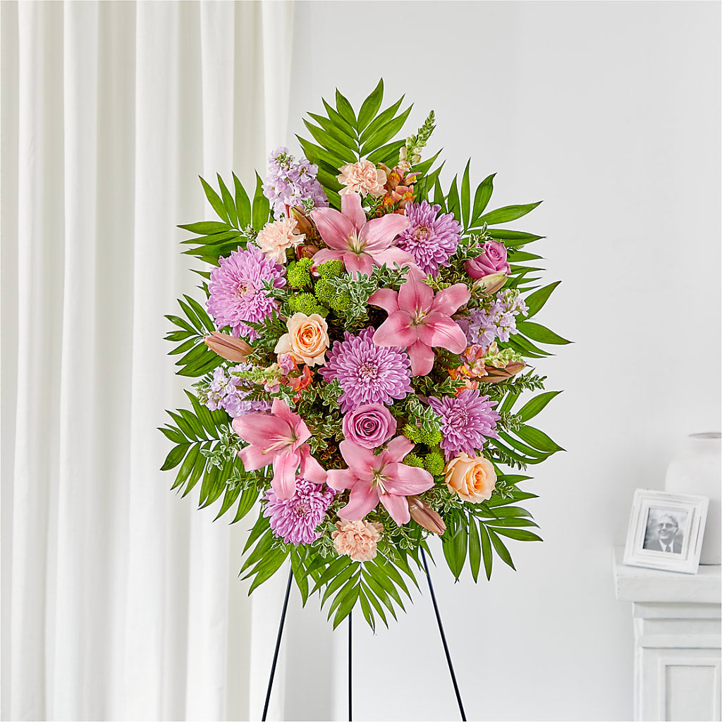 Love & Light Standing Spray – XOXO FLORALS & WINE, Newark OH
