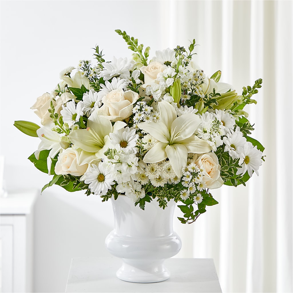 Uplifting Urn Arrangement – XOXO FLORALS & WINE, Newark OH