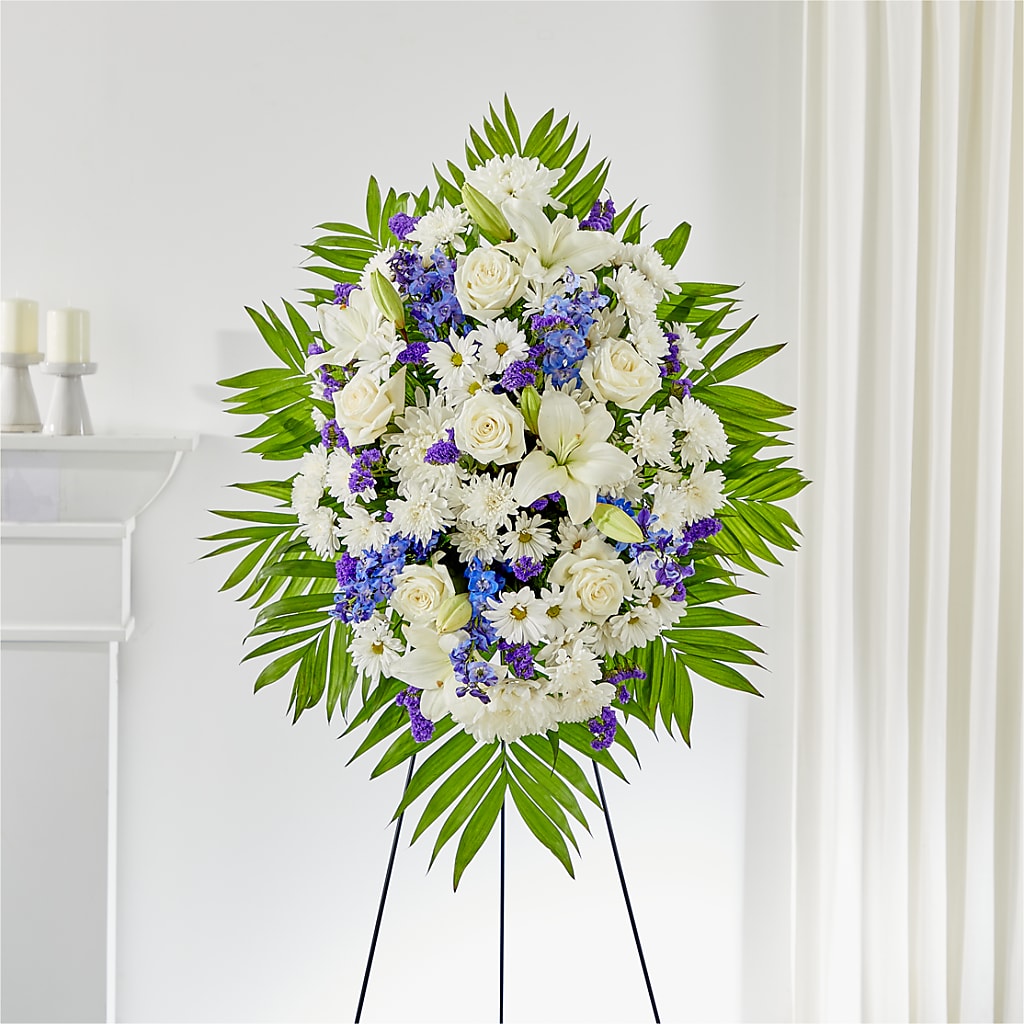 At Rest Standing Spray – XOXO FLORALS & WINE, Newark OH