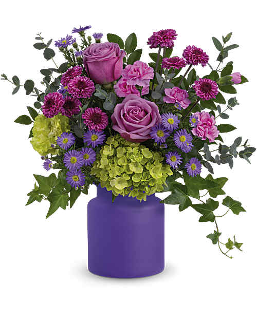 Amethyst Awe Bouquet – XOXO FLORALS & WINE, Newark OH