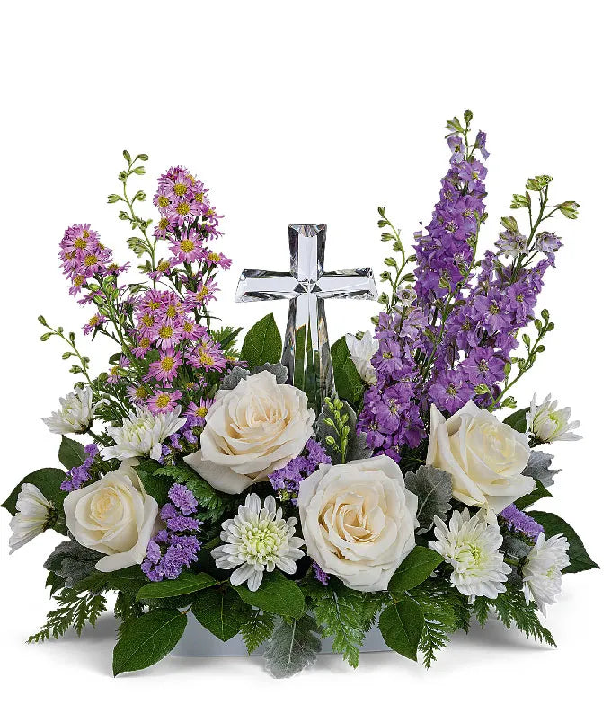 Serenity Cross Pastels – XOXO FLORALS & WINE, Newark OH