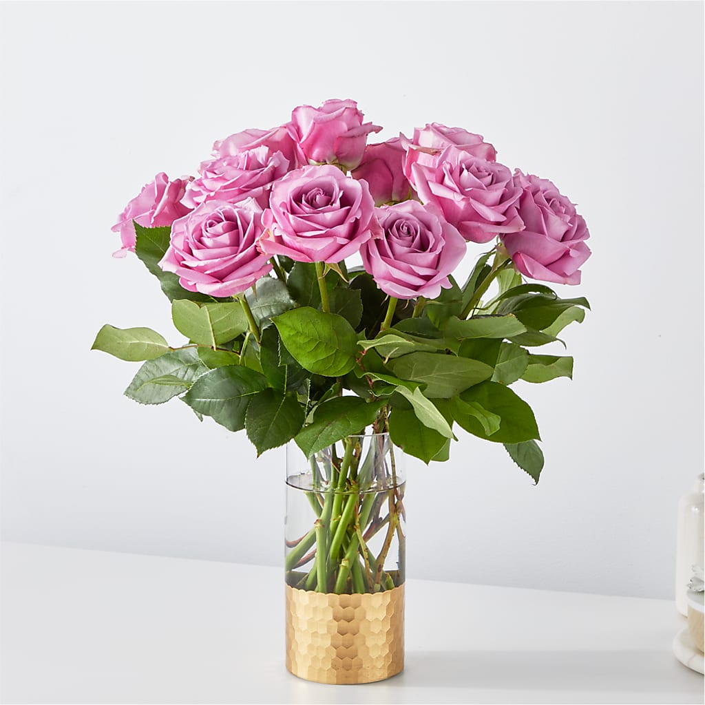 Secret Admirer Lavender Rose Bouquet – XOXO FLORALS & WINE, Newark OH