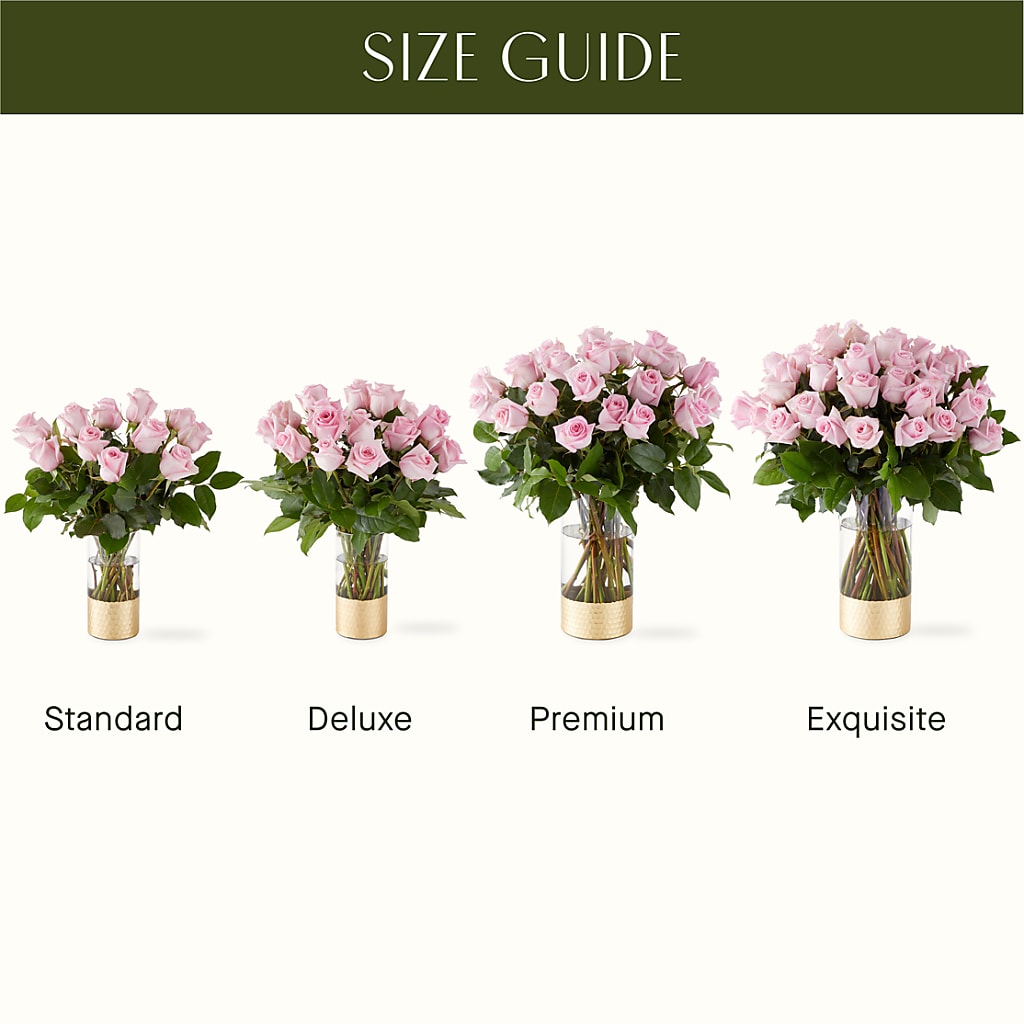 Picture Perfect Pink Rose Bouquet – XOXO FLORALS & WINE, Newark OH