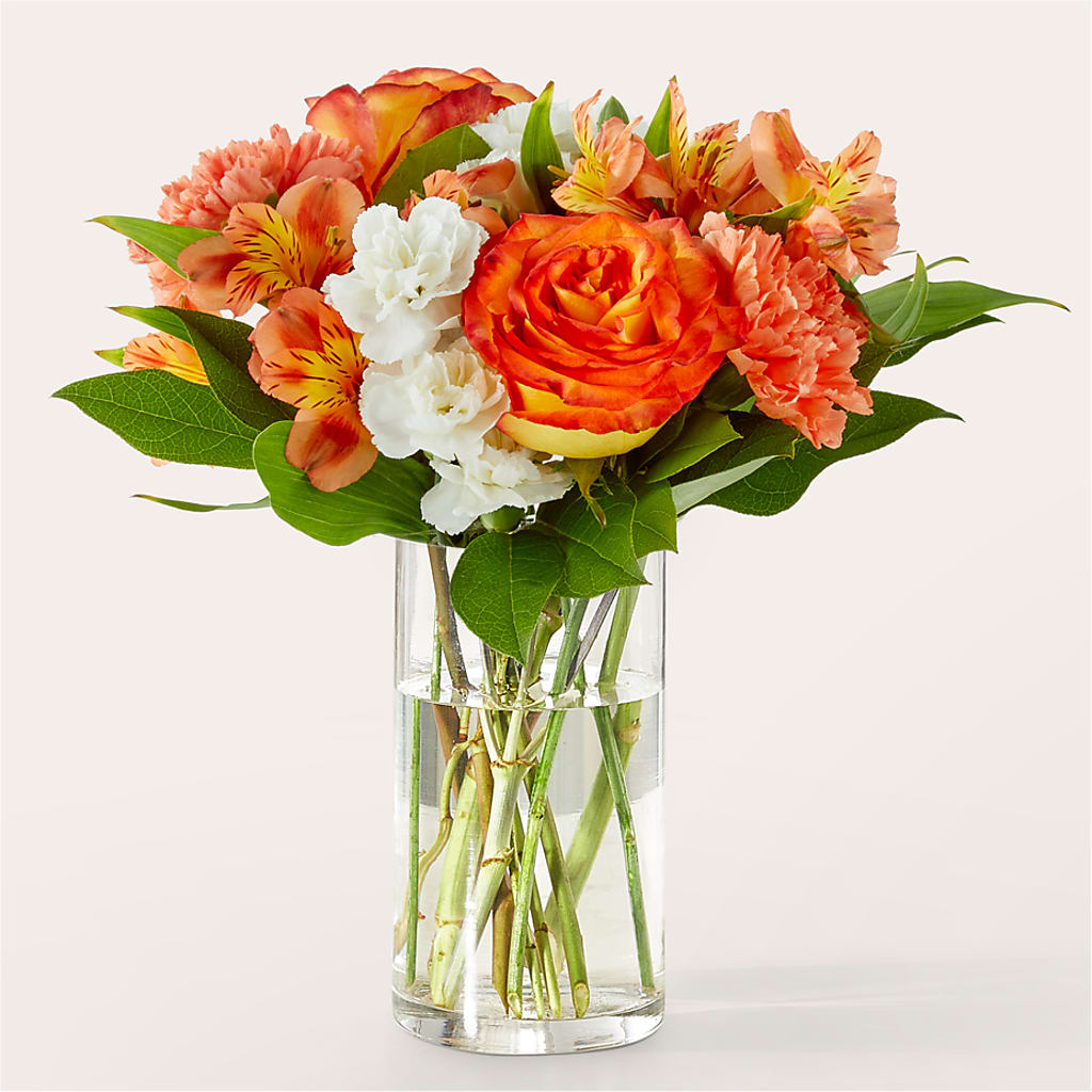 Apricot Glow Bouquet – XOXO FLORALS & WINE, Newark OH