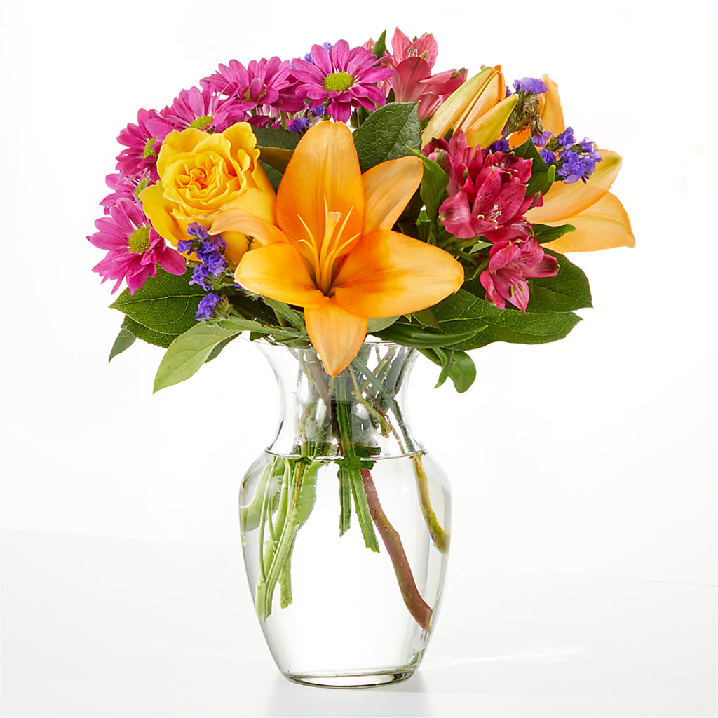 Colorful Visions Bouquet – XOXO FLORALS & WINE, Newark OH