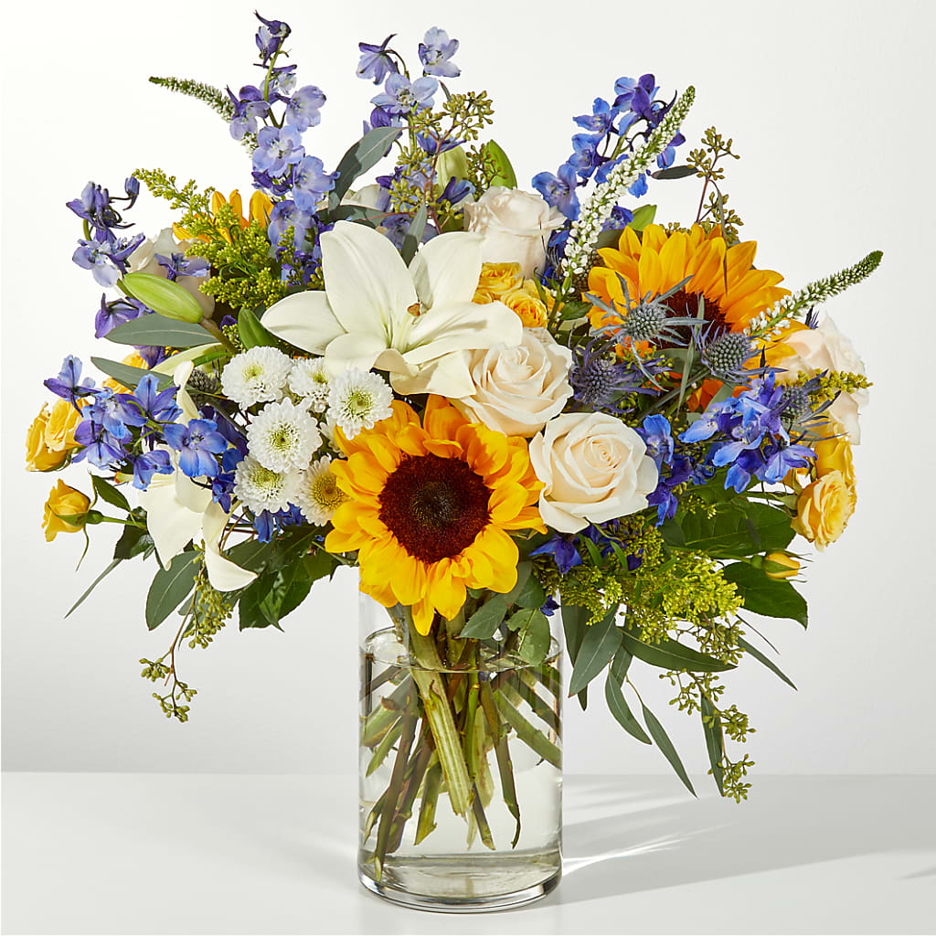 Wonderfully Sunny Bouquet – XOXO FLORALS & WINE, Newark OH