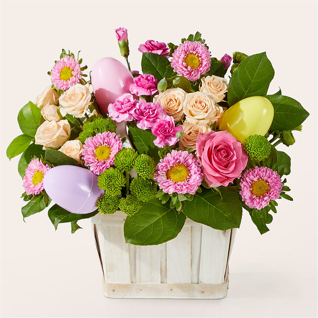 Get Eggcited Basket – XOXO FLORALS & WINE, Newark OH