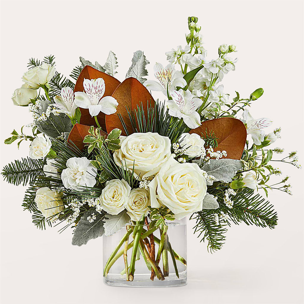 Fresh Snowfall Bouquet – XOXO FLORALS & WINE, Newark OH