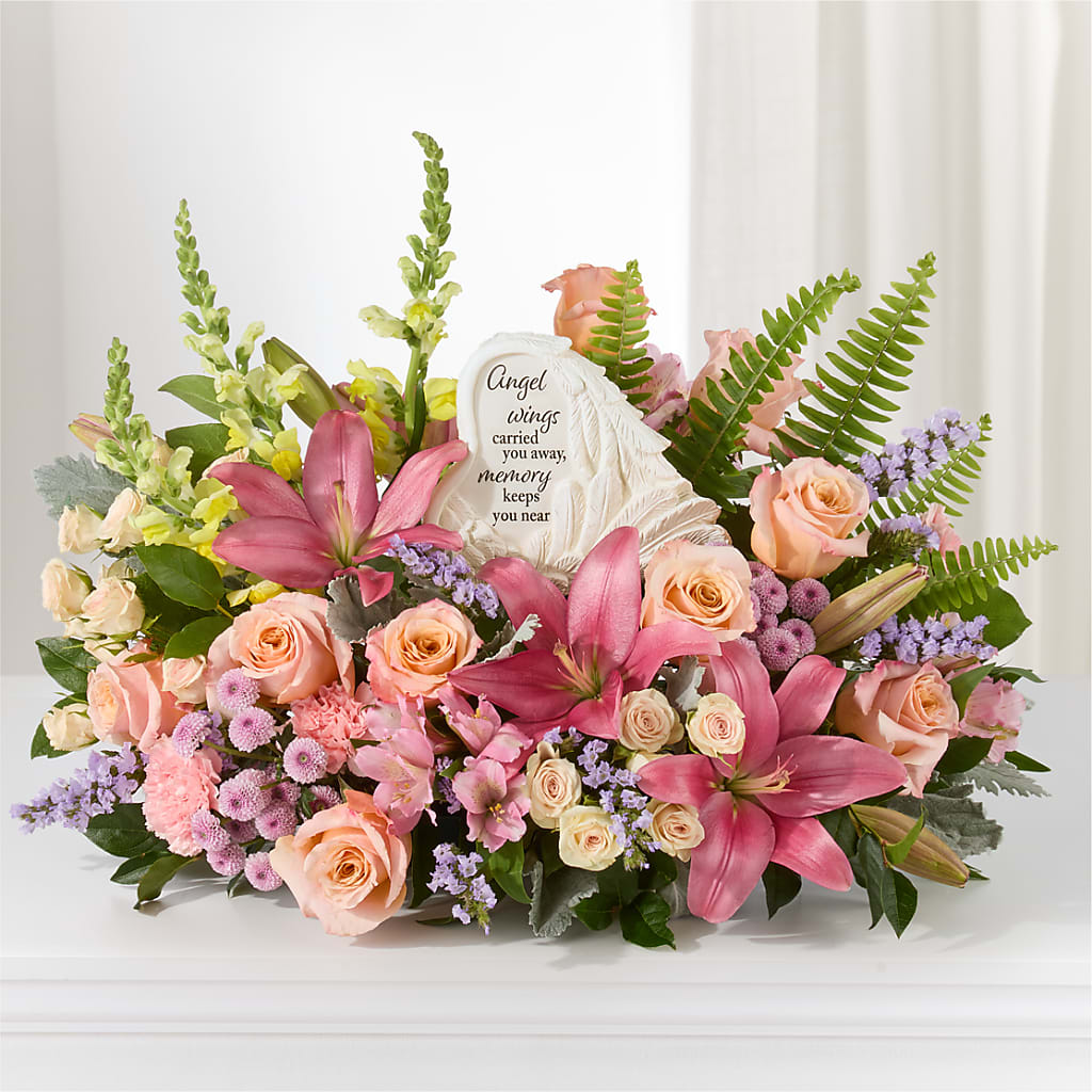 Gentle Light Arrangement – XOXO FLORALS & WINE, Newark OH