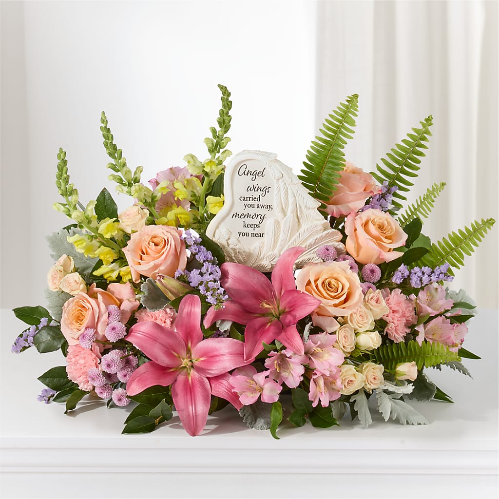Gentle Light Arrangement – XOXO FLORALS & WINE, Newark OH