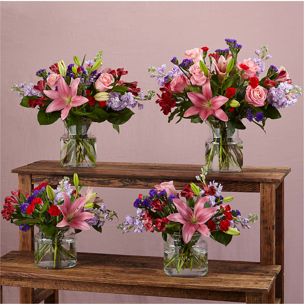 Romantique Bouquet – XOXO FLORALS & WINE, Newark OH