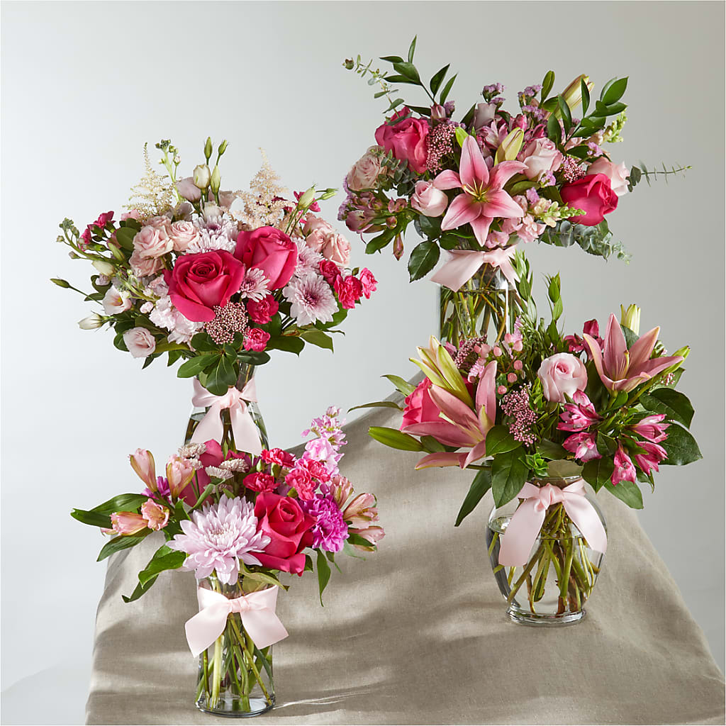 Pink Ribbon - A Florist Original – XOXO FLORALS & WINE, Newark OH