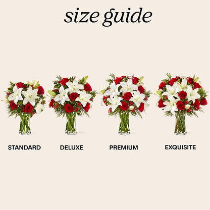 Sparkling Snowflakes Bouquet – XOXO FLORALS & WINE, Newark OH