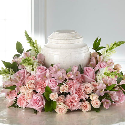 Blooms of Hope Cremation Adornment – XOXO FLORALS & WINE, Newark OH