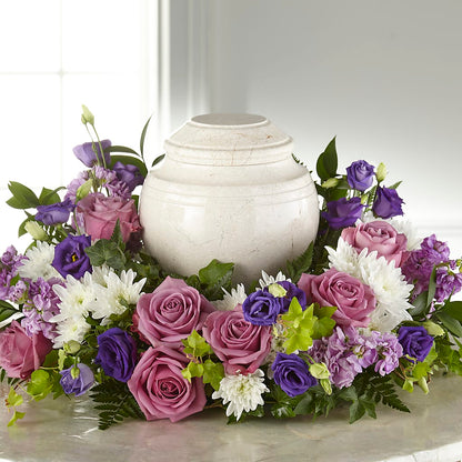 Blooming Sympathy Cremation Adornment – XOXO FLORALS & WINE, Newark OH