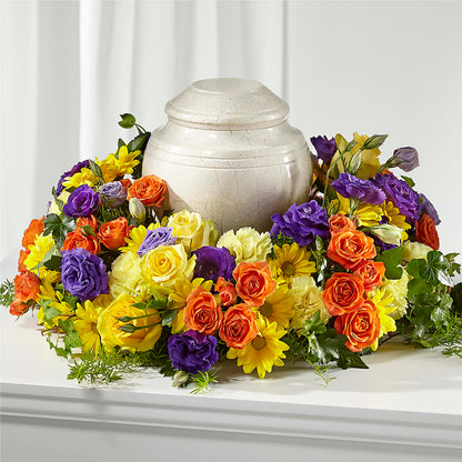 Blossoms of Remembrance Cremation Adornment – XOXO FLORALS & WINE, Newark OH
