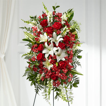 Everlasting Memory Standing Spray – XOXO FLORALS & WINE, Newark OH