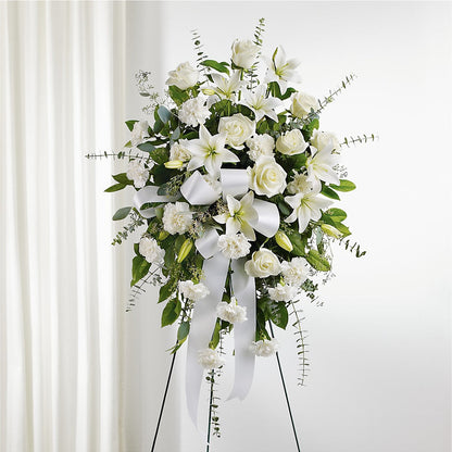 With Care Standing Spray – XOXO FLORALS & WINE, Newark OH