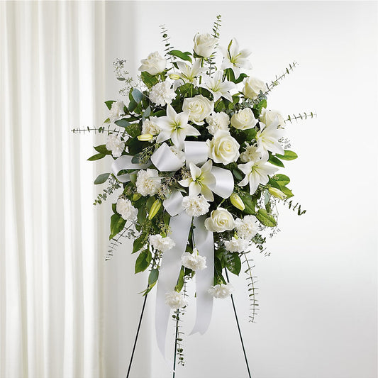 With Care Standing Spray – XOXO FLORALS & WINE, Newark OH
