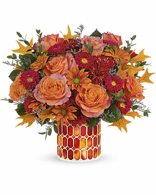 Autumn Aglow – XOXO FLORALS & WINE, Newark OH