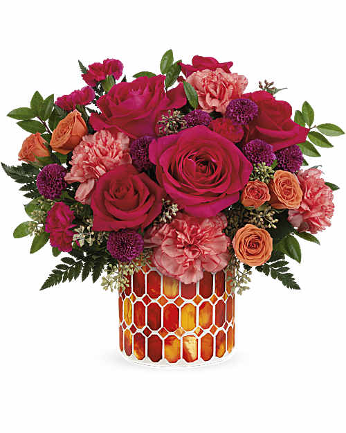 Sunset Blooms – XOXO FLORALS & WINE, Newark OH