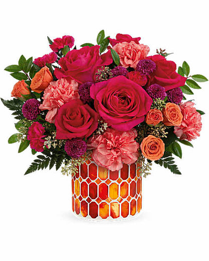 Sunset Blooms – XOXO FLORALS & WINE, Newark OH
