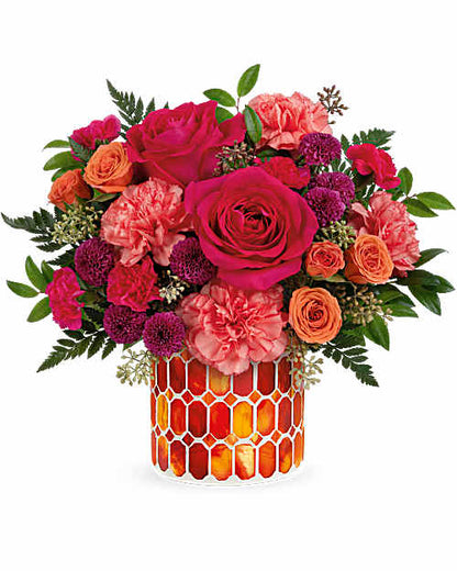 Sunset Blooms – XOXO FLORALS & WINE, Newark OH