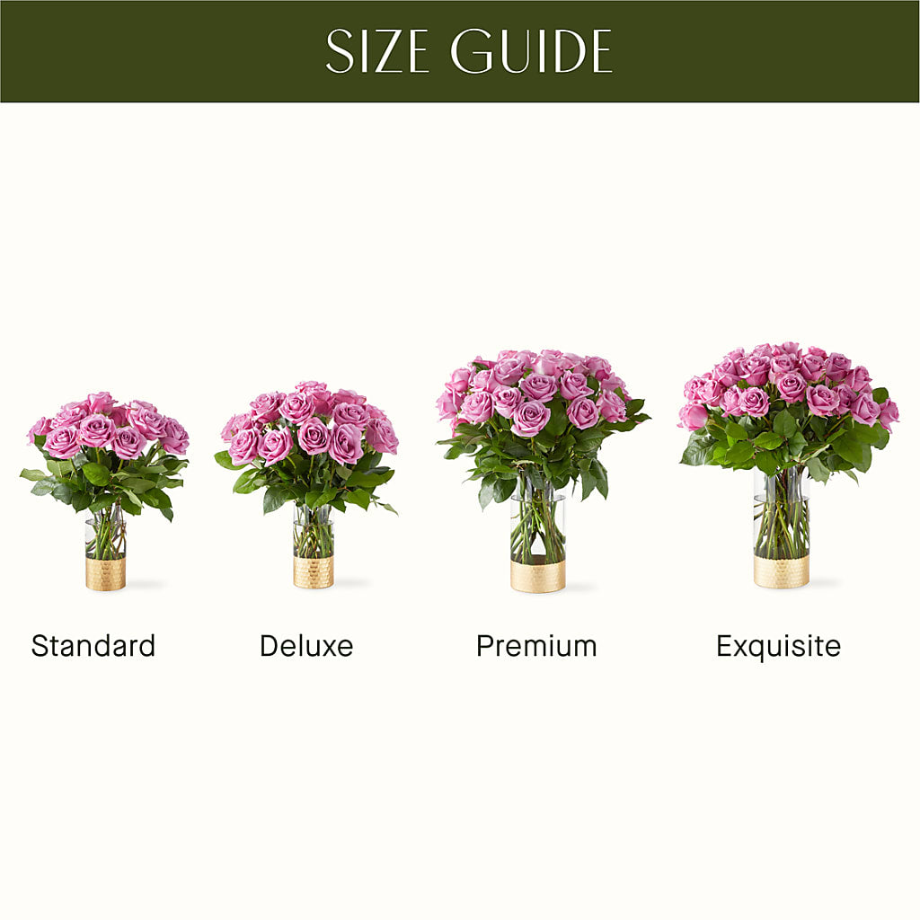 Secret Admirer Lavender Rose Bouquet – XOXO FLORALS & WINE, Newark OH