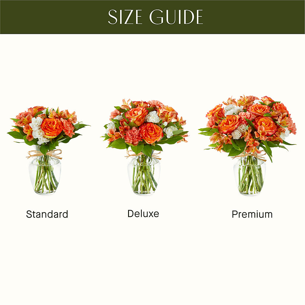 Apricot Glow Bouquet – XOXO FLORALS & WINE, Newark OH