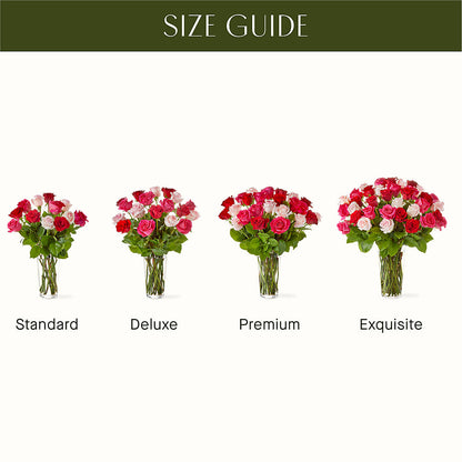 Charming Rose Bouquet – XOXO FLORALS & WINE, Newark OH