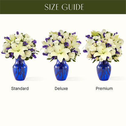 Sapphire Rush Bouquet – XOXO FLORALS & WINE, Newark OH