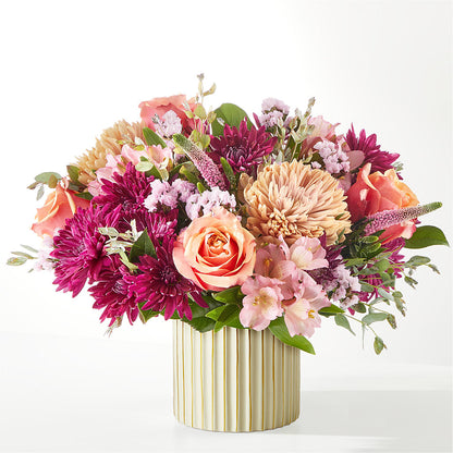 Berry Cobbler Bouquet with Ivory Vase – XOXO FLORALS & WINE, Newark OH