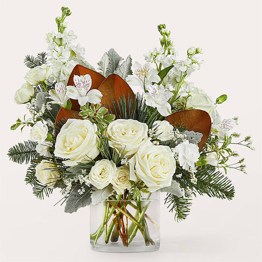 Fresh Snowfall Bouquet – XOXO FLORALS & WINE, Newark OH